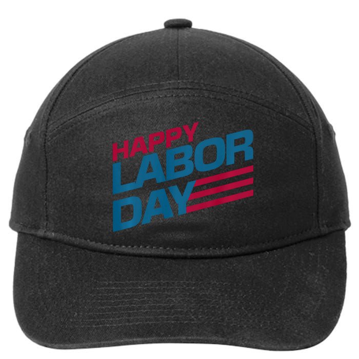 Parade Happy Labor Day 7-Panel Snapback Hat