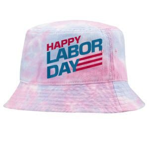 Parade Happy Labor Day Tie-Dyed Bucket Hat