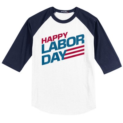 Parade Happy Labor Day Baseball Sleeve Shirt