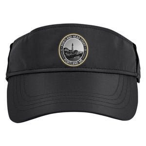 Portland Head Light Maine Adult Drive Performance Visor