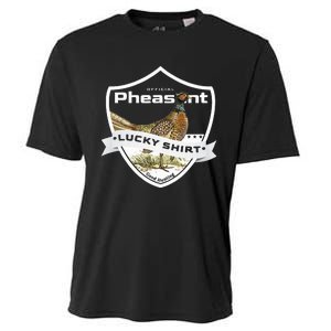 Pheasant Hunter Lucky For Pheasant Hunting Cooling Performance Crew T-Shirt