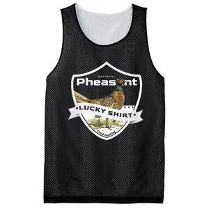 Pheasant Hunter Lucky For Pheasant Hunting Mesh Reversible Basketball Jersey Tank