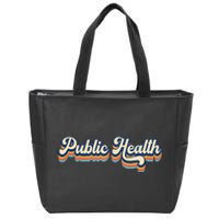 Public Health Life Appreciation Healthcare Worker Vintage Zip Tote Bag