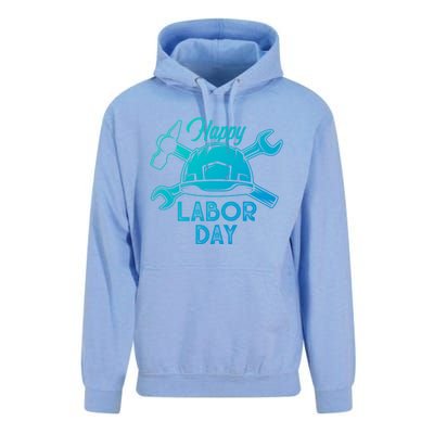 Proud Happy Labor Day Workers Union Strong Usa Flag Great Gift Unisex Surf Hoodie