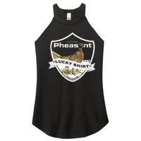 Pheasant Hunter Lucky Charm As Pheasant Hunting Vest Women's Perfect Tri Rocker Tank