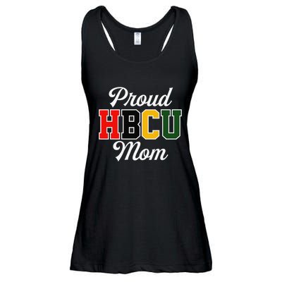 Proud HBCU Mom Black College and University Mother's Day Ladies Essential Flowy Tank