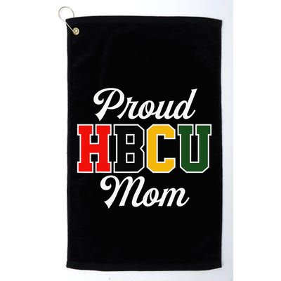 Proud HBCU Mom Black College and University Mother's Day Golf Towel