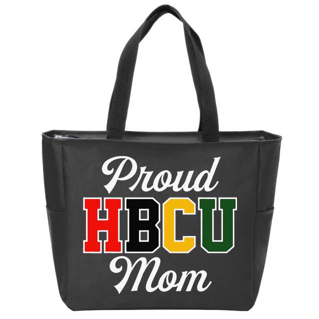 Proud HBCU Mom Black College And University Mother's Day Zip Tote Bag