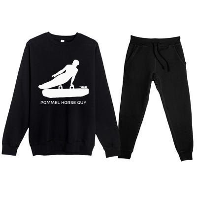 Pommel Horse Medalist Pommel Horse Guy Premium Crewneck Sweatsuit Set