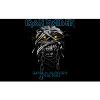 Powerslave Head Mummy Black Bumper Sticker