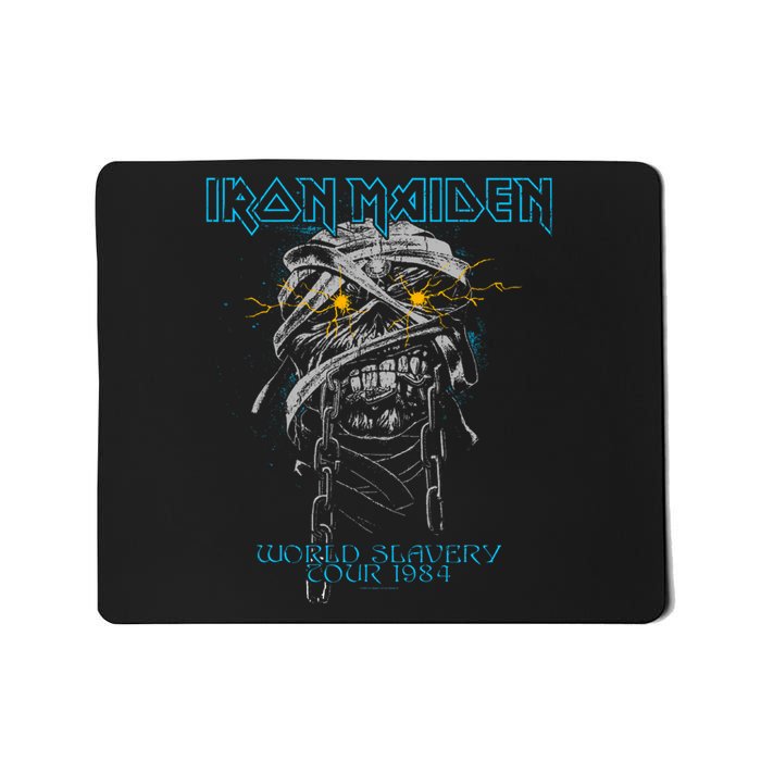 Powerslave Head Mummy Black Mousepad