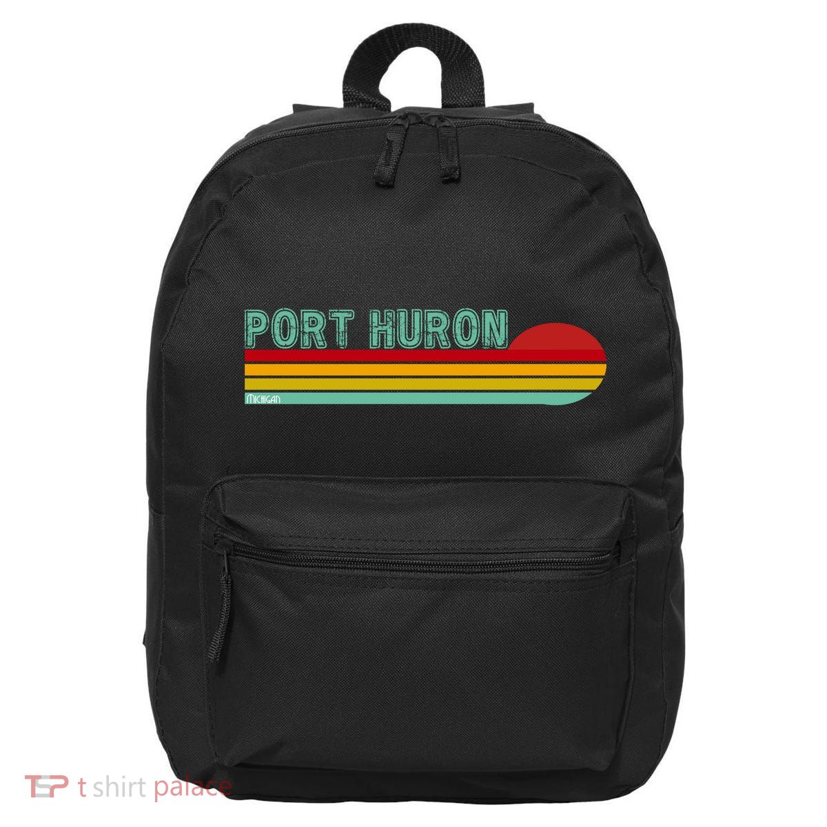 Port Huron Michigan 16 in Basic Backpack
