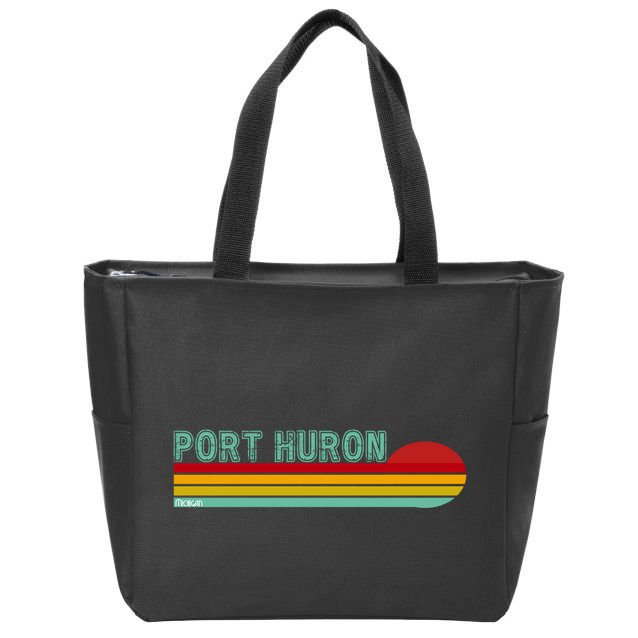 Port Huron Michigan Zip Tote Bag