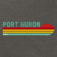 Port Huron Michigan Cotton Canvas Backpack