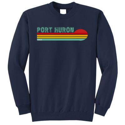 Port Huron Michigan Tall Sweatshirt