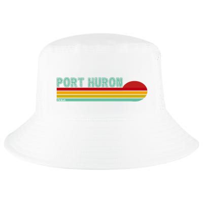Port Huron Michigan Cool Comfort Performance Bucket Hat