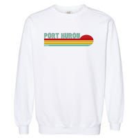 Port Huron Michigan Garment-Dyed Sweatshirt