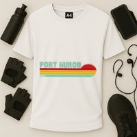 Port Huron Michigan Cooling Performance Crew T-Shirt