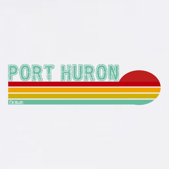 Port Huron Michigan Cooling Performance Crew T-Shirt
