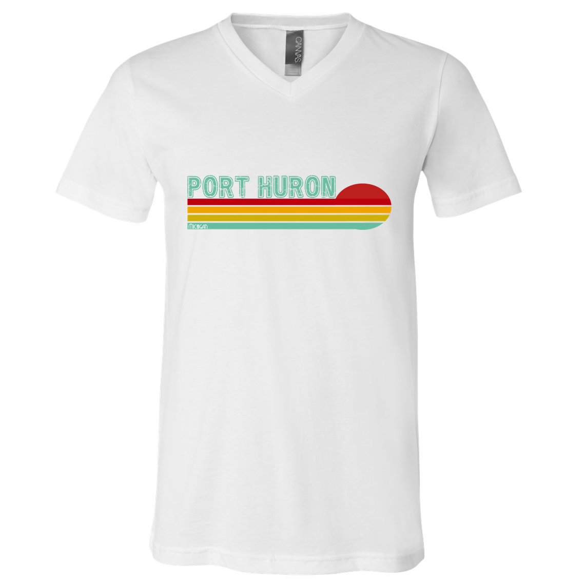 Port Huron Michigan V-Neck T-Shirt