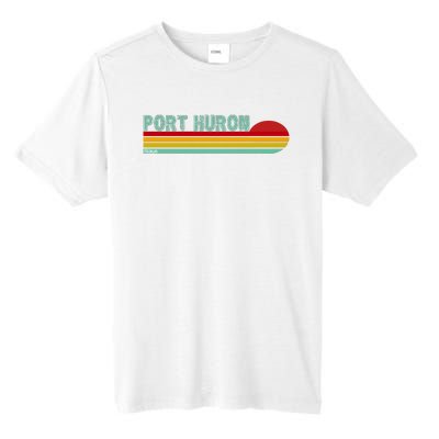 Port Huron Michigan Tall Fusion ChromaSoft Performance T-Shirt