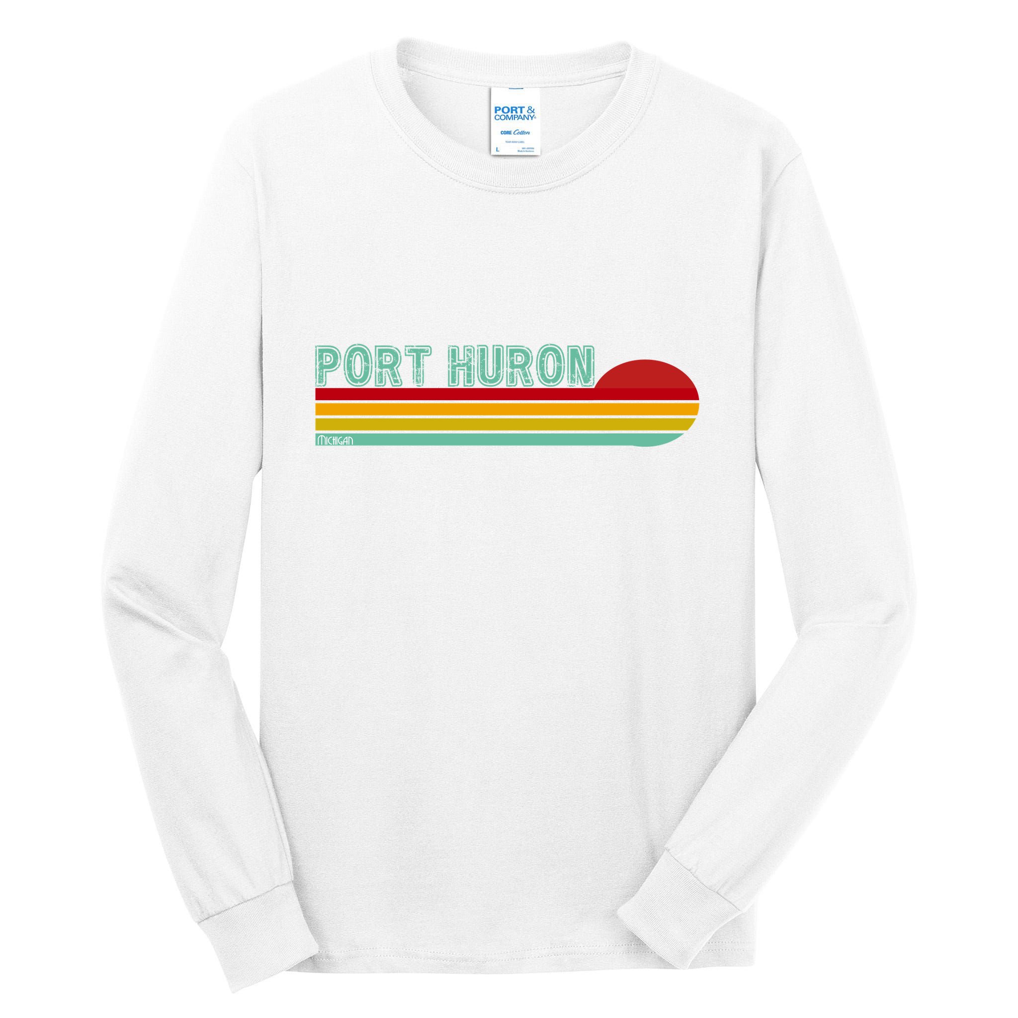 Port Huron Michigan Tall Long Sleeve T-Shirt
