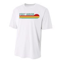 Port Huron Michigan Performance Sprint T-Shirt