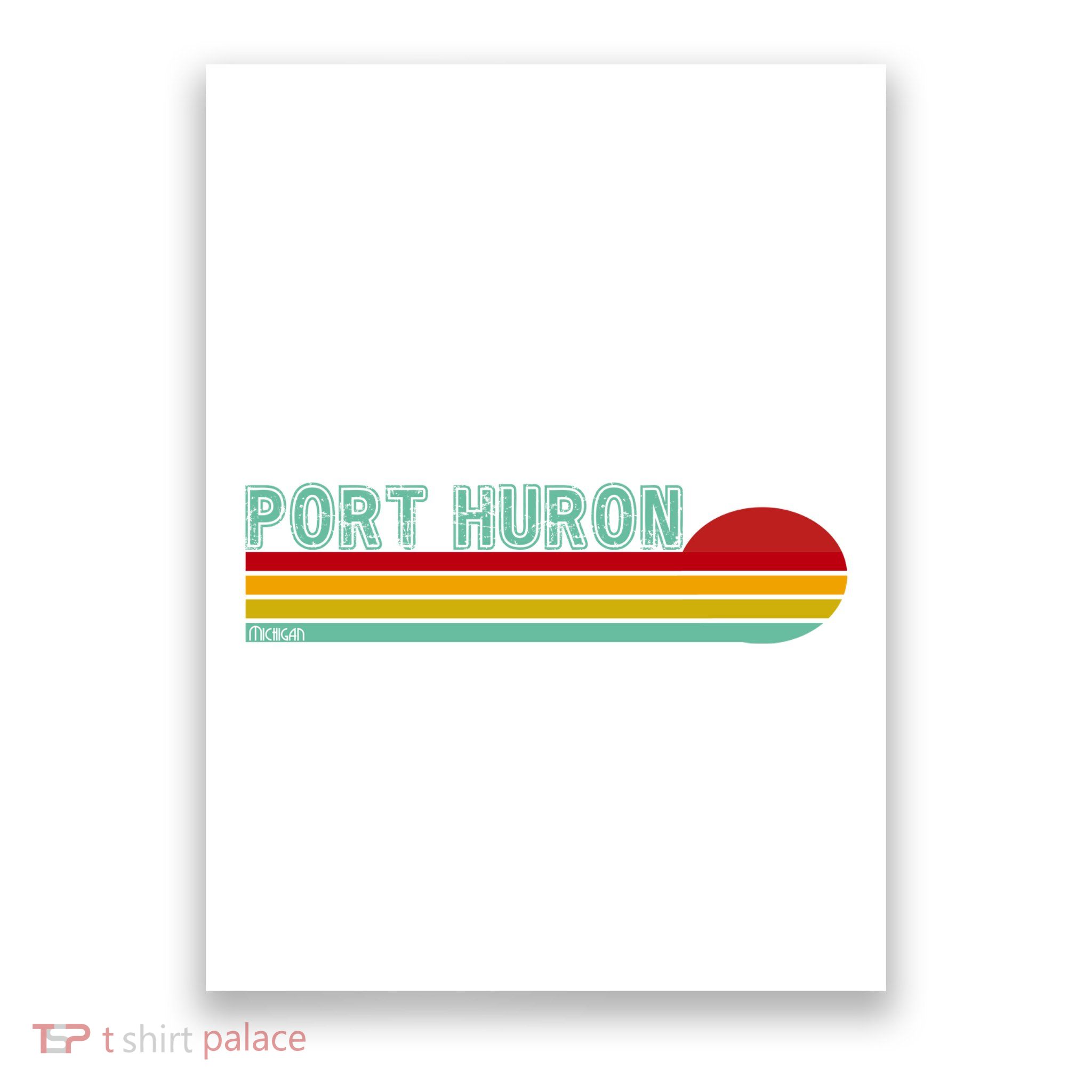 Port Huron Michigan Poster