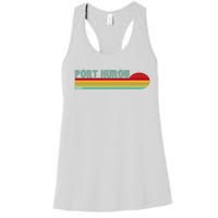 Port Huron Michigan Women's Racerback Tank