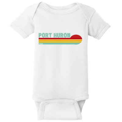Port Huron Michigan Baby Bodysuit