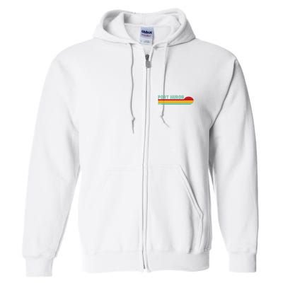 Port Huron Michigan Full Zip Hoodie
