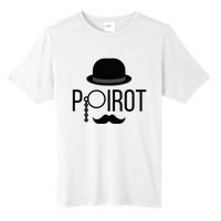 Poirot Hat Mustache Monocle Tall Fusion ChromaSoft Performance T-Shirt