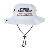 Protons Have Mass I Didnt Even Know They Were Catholic Legacy Cool Fit Booney Bucket Hat