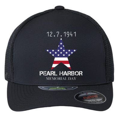 Pearl Harbor Memorial Day Flexfit Unipanel Trucker Cap