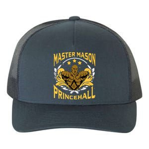 Prince Hall Master Mason PHA Masonic Father's Day Gift Yupoong Adult 5-Panel Trucker Hat