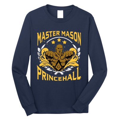 Prince Hall Master Mason PHA Masonic Father's Day Gift Long Sleeve Shirt