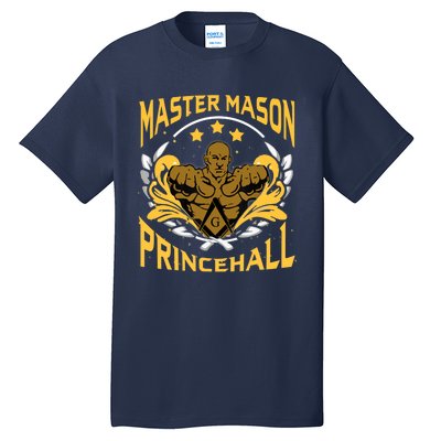 Prince Hall Master Mason PHA Masonic Father's Day Gift Tall T-Shirt