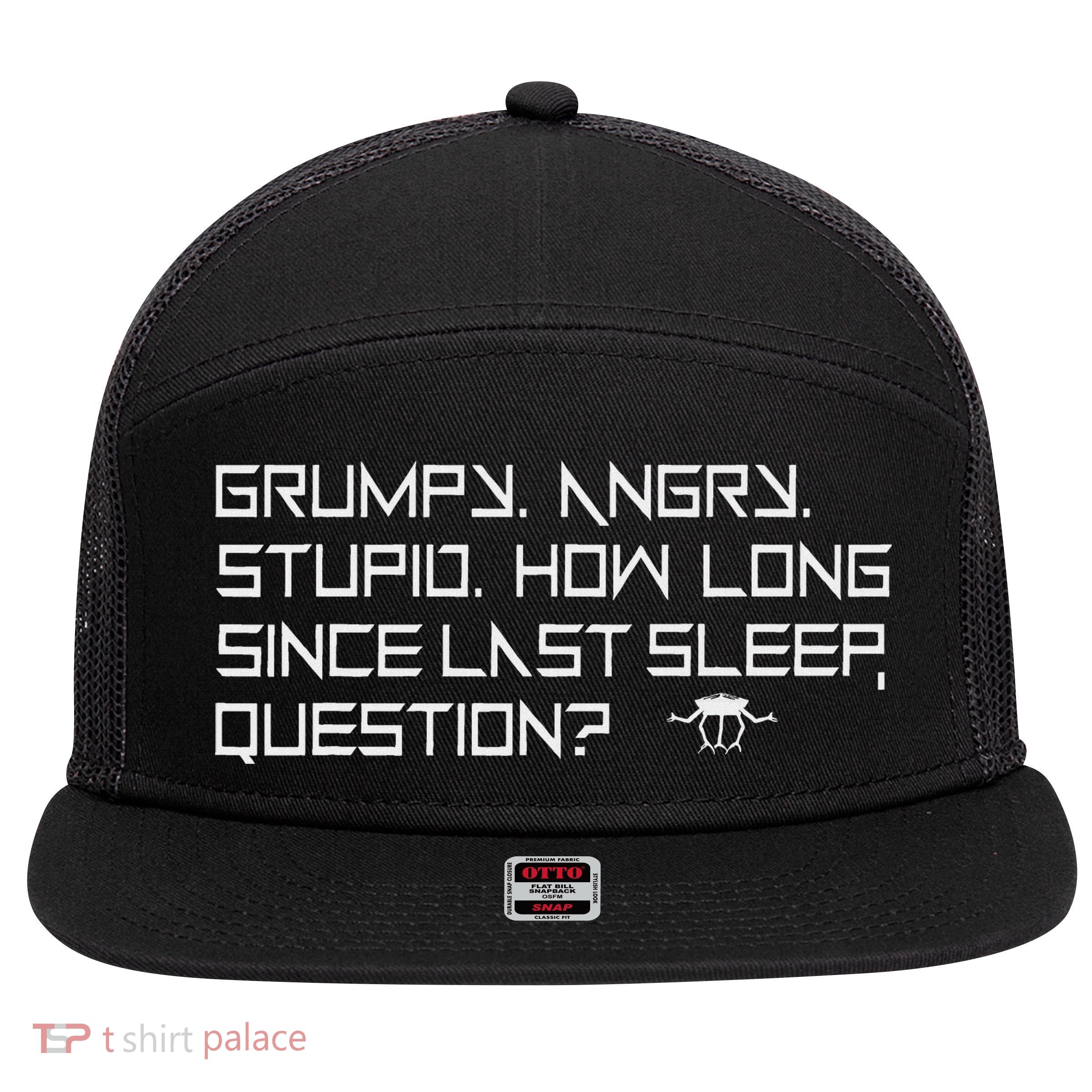 Project Hail Mary. Funny Space Quote 7 Panel Mesh Trucker Snapback Hat