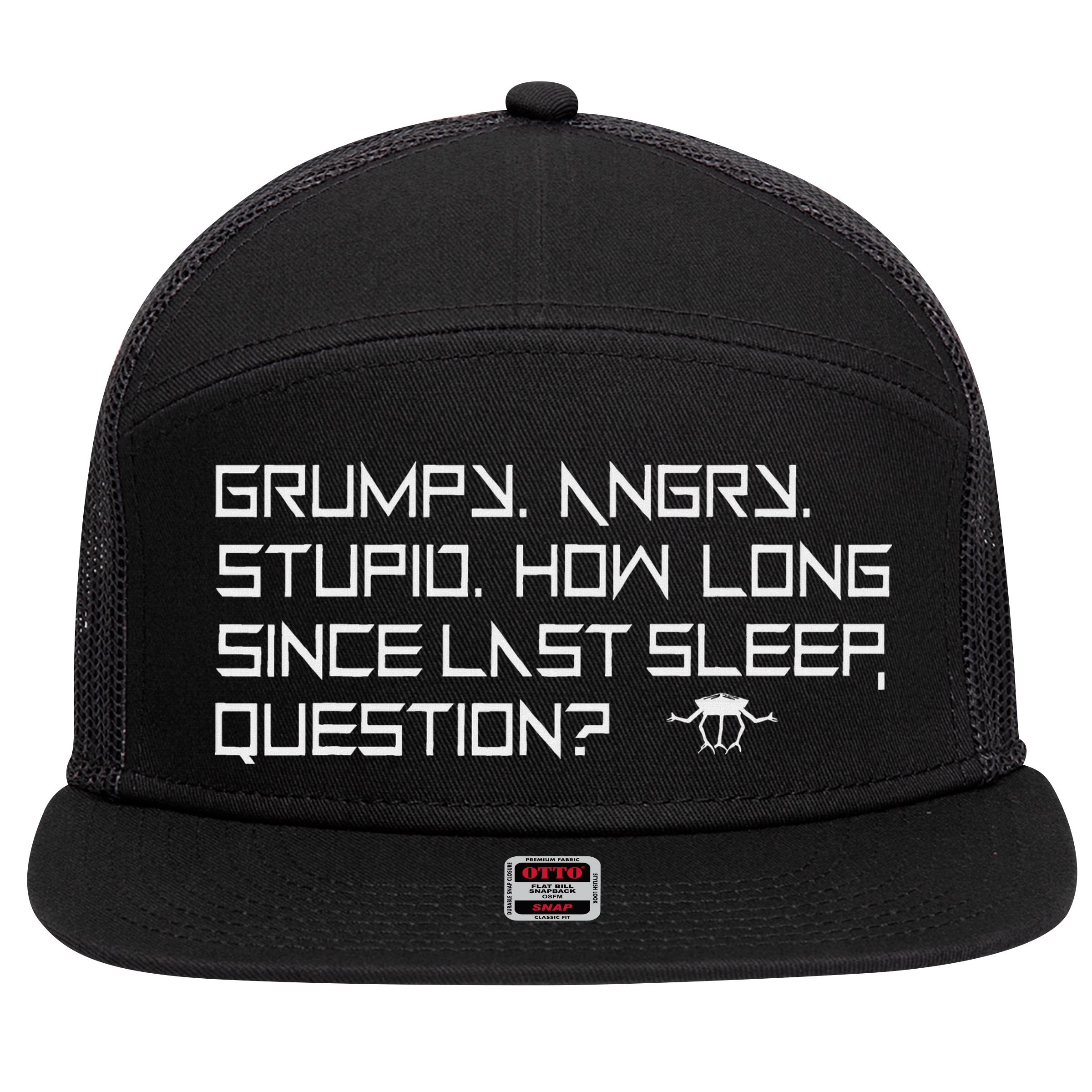 Project Hail Mary. Funny Space Quote 7 Panel Mesh Trucker Snapback Hat