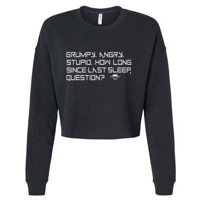 Project Hail Mary. Funny Space Quote Cropped Pullover Crew