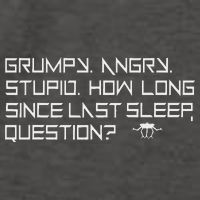 Project Hail Mary. Funny Space Quote Vector Backpack