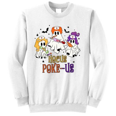 Phlebotomist Halloween Medical Lab Techer Crew Spooky Nurse Sweatshirt