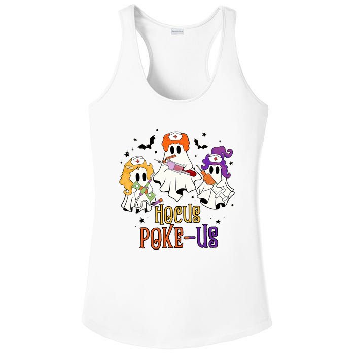 Phlebotomist Halloween Medical Lab Techer Crew Spooky Nurse Ladies PosiCharge Competitor Racerback Tank