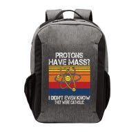 Protons Have Mass I DidnT Even Know They Were Catholic Vector Backpack