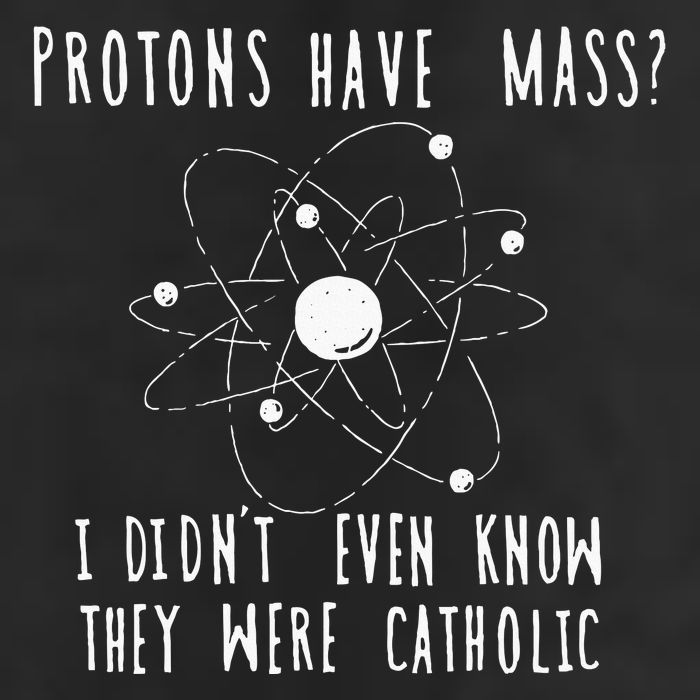 Protons Have Mass I DidnT Even Know They Were Catholic Adult Drive Performance Visor