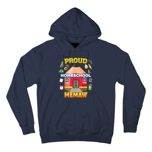 Proud Homeschool Memaw Dad Mom Family Kid Back To School Hoodie