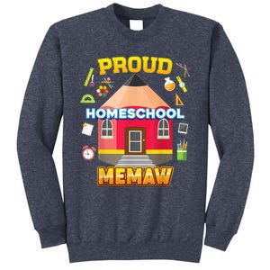 Proud Homeschool Memaw Dad Mom Family Kid Back To School Sweatshirt