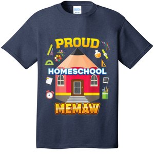 Proud Homeschool Memaw Dad Mom Family Kid Back To School T-Shirt