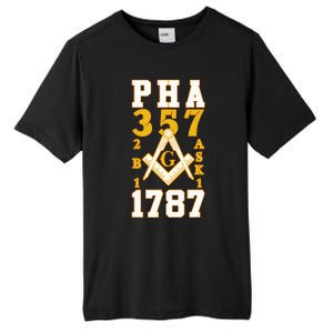 Prince Hall Mason PHA 357 2b1ask1 1787 Masonic Thanksgiving Tall Fusion ChromaSoft Performance T-Shirt