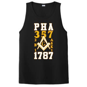 Prince Hall Mason PHA 357 2b1ask1 1787 Masonic Thanksgiving PosiCharge Competitor Tank